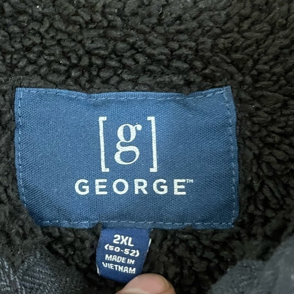 George Inner Fleece Flannel Jacket - Picture 3 of 5